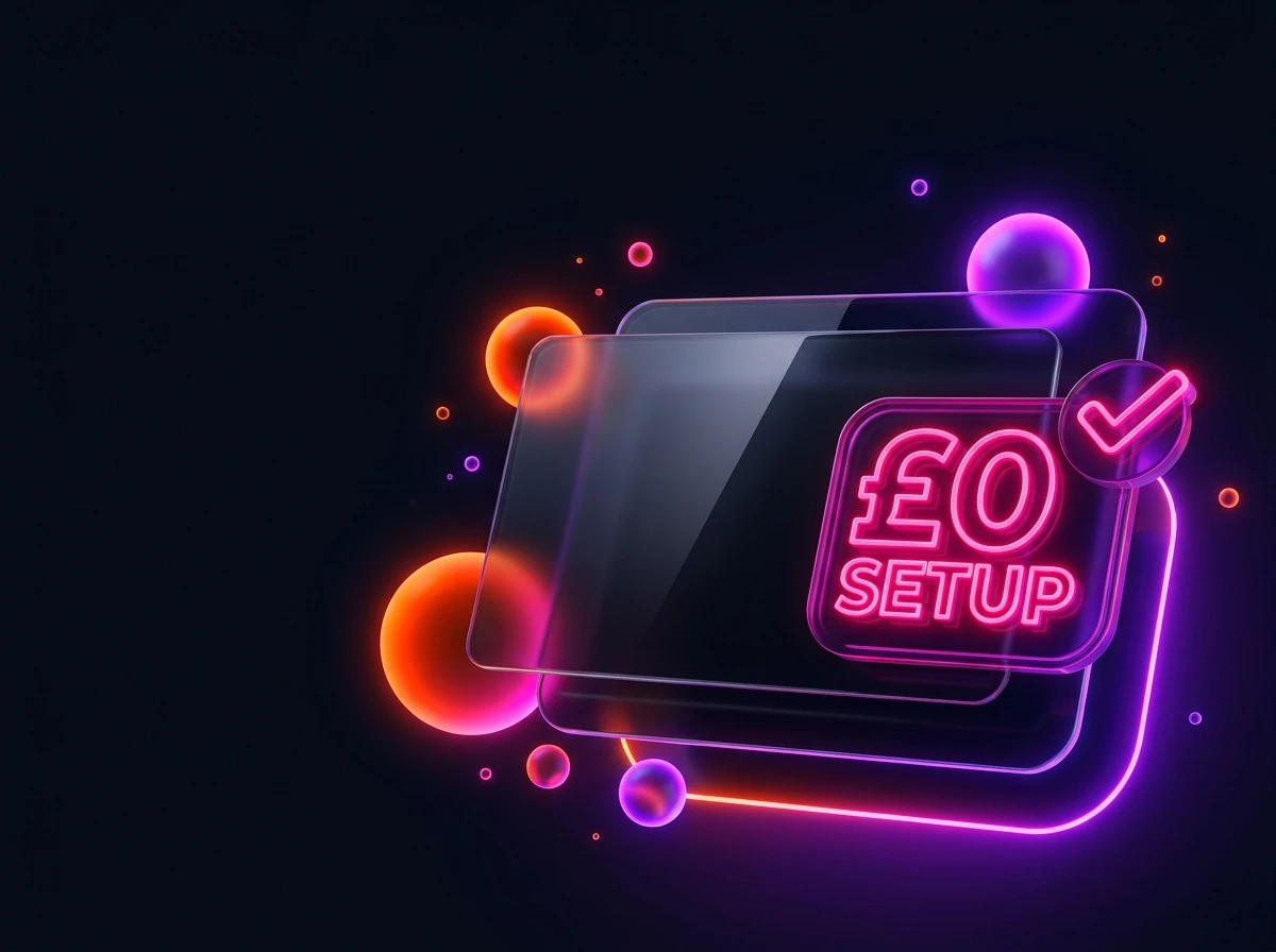 Subscribe with £0 setup fee for your pay monthly website