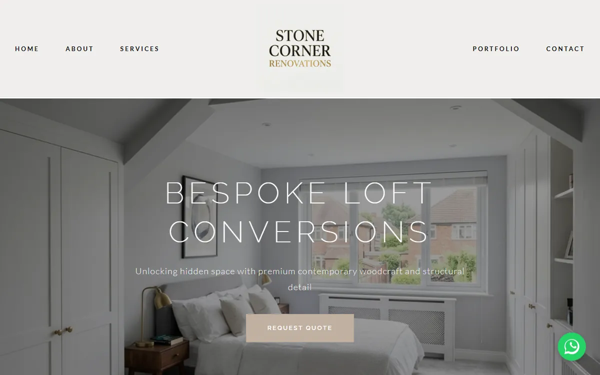 Stone Corner Renovations | Premium Home Renovations & Conversions Leeds Website Design